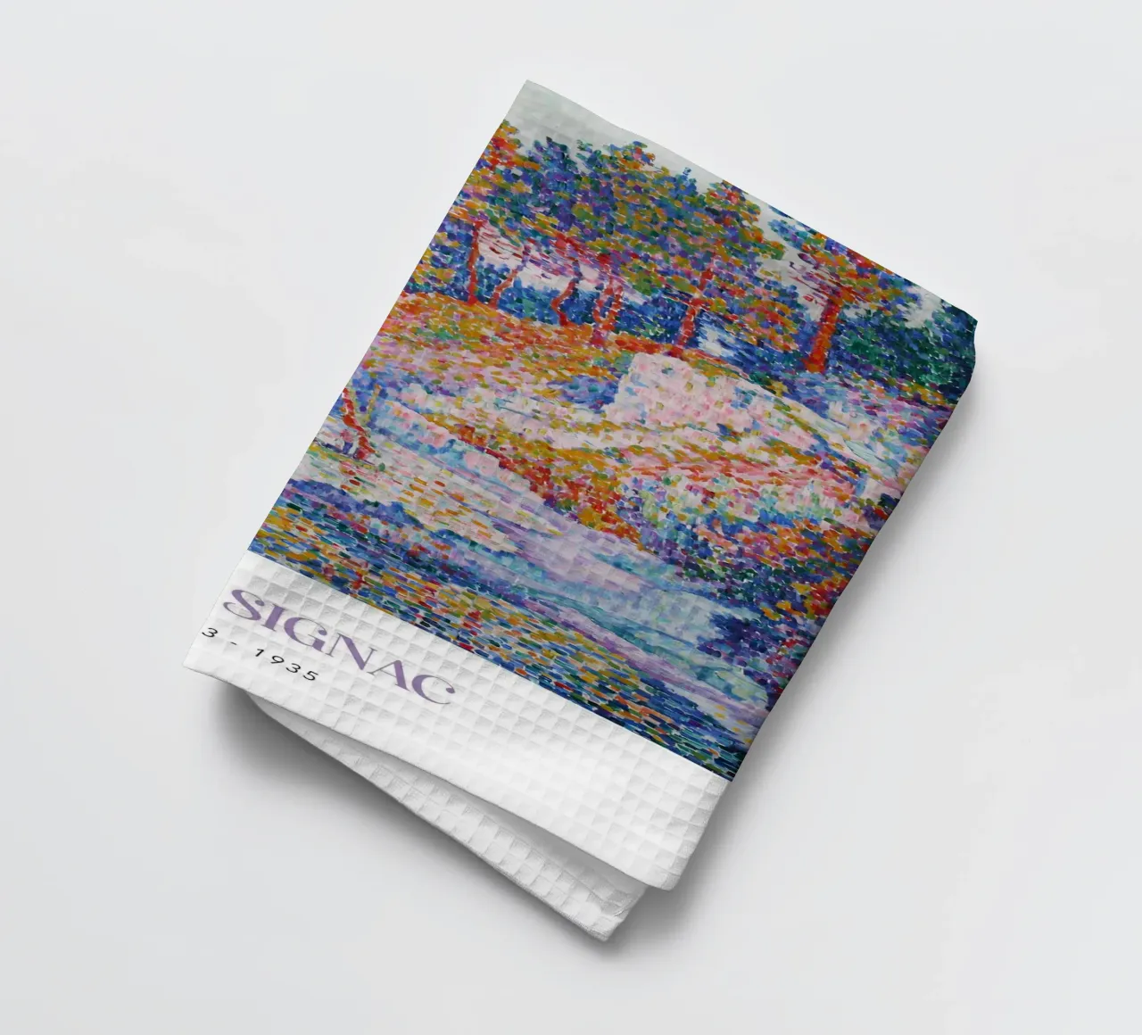 Paul Signac La Calanque Cove Pointillism Arte d'epoca canovaccio da cucina da NorwesClub