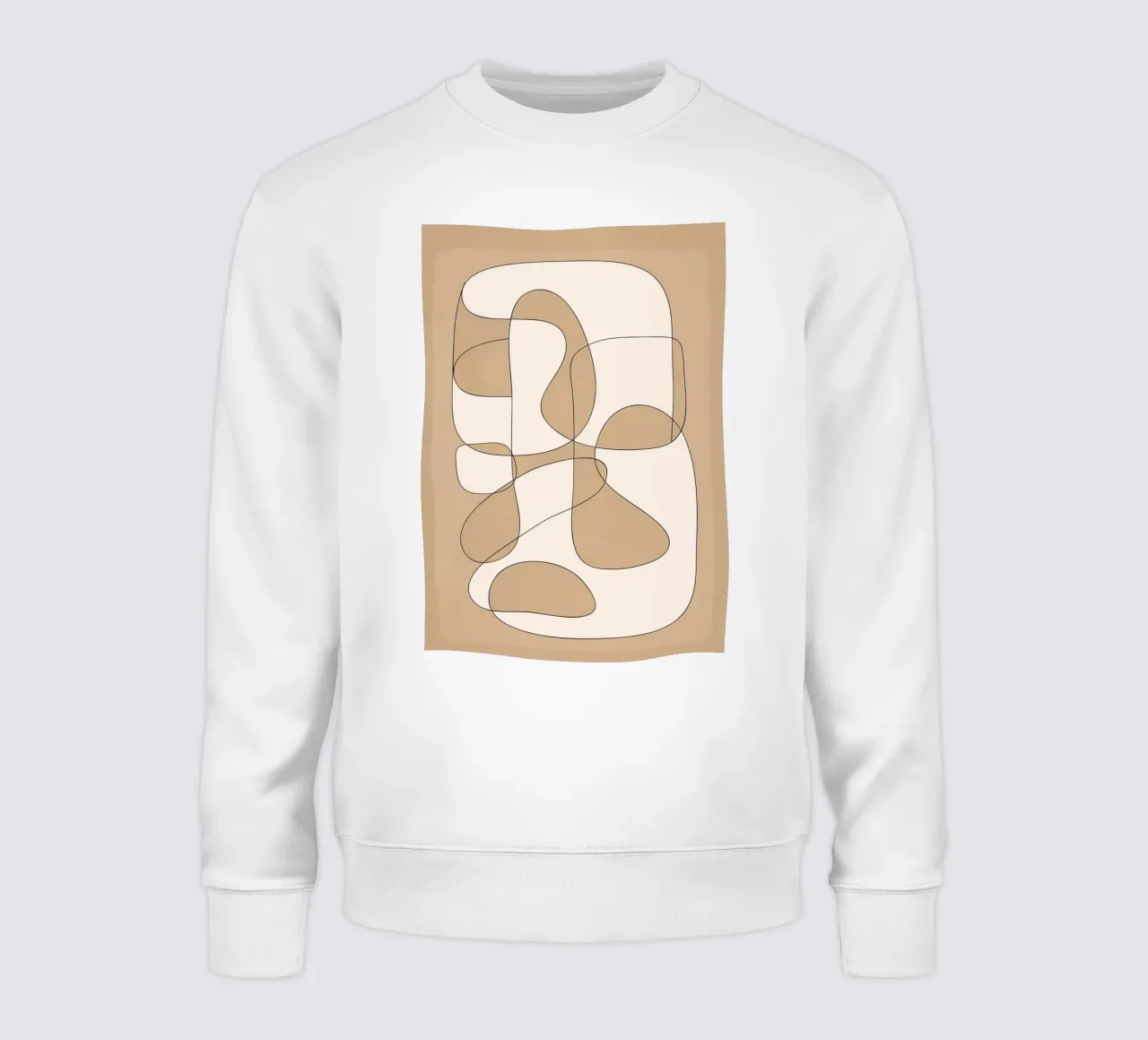 Abstract line art 6 felpa da cityart