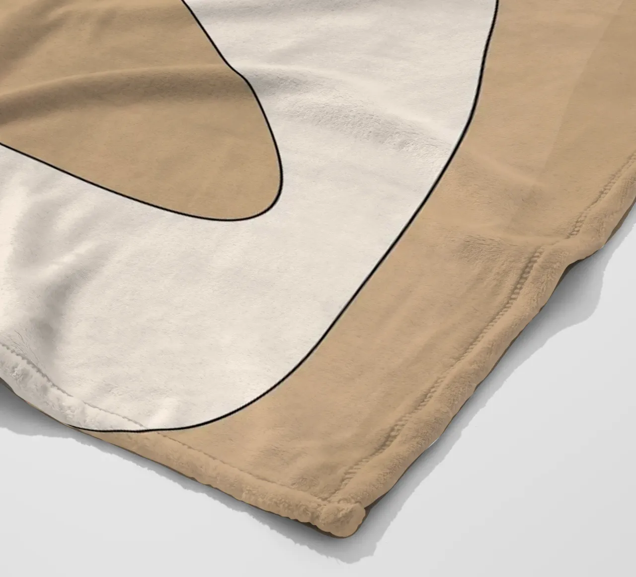 Abstract line art 6 coperta in pile da cityart