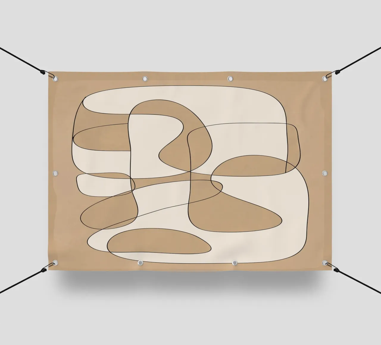 Abstract line art 6 pvc cover by cityart