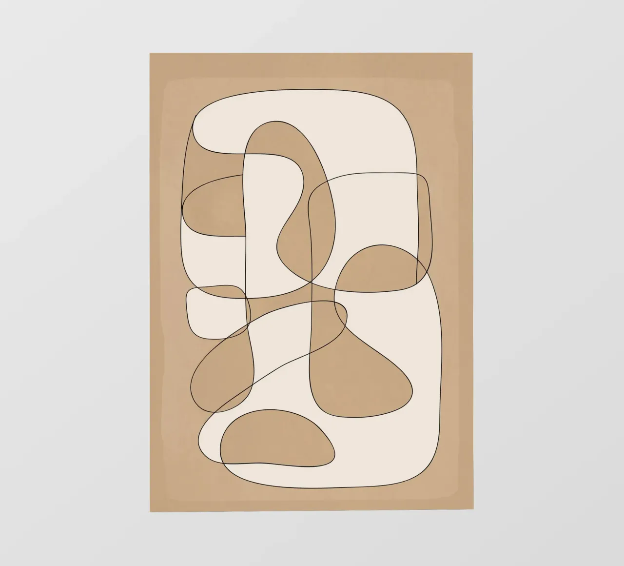 Abstract line art 6 telo in pvc da cityart