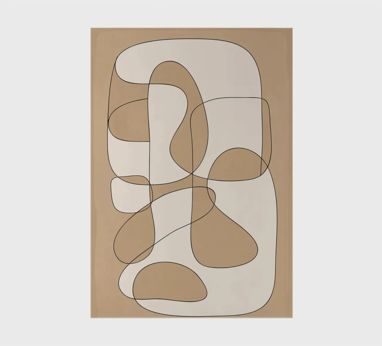 Abstract line art 6 notebook by cityart