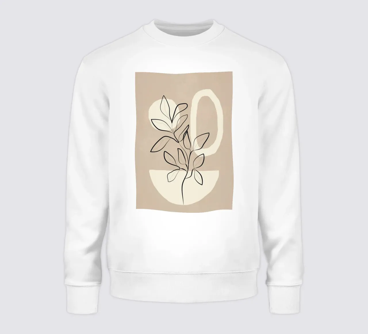 Abstract Minimal Plant 7 sudadera de cityart