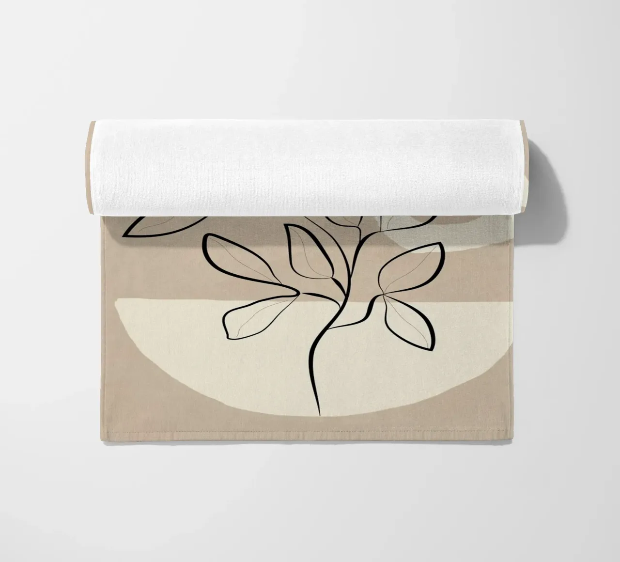 Abstract Minimal Plant 7 telo mare da cityart