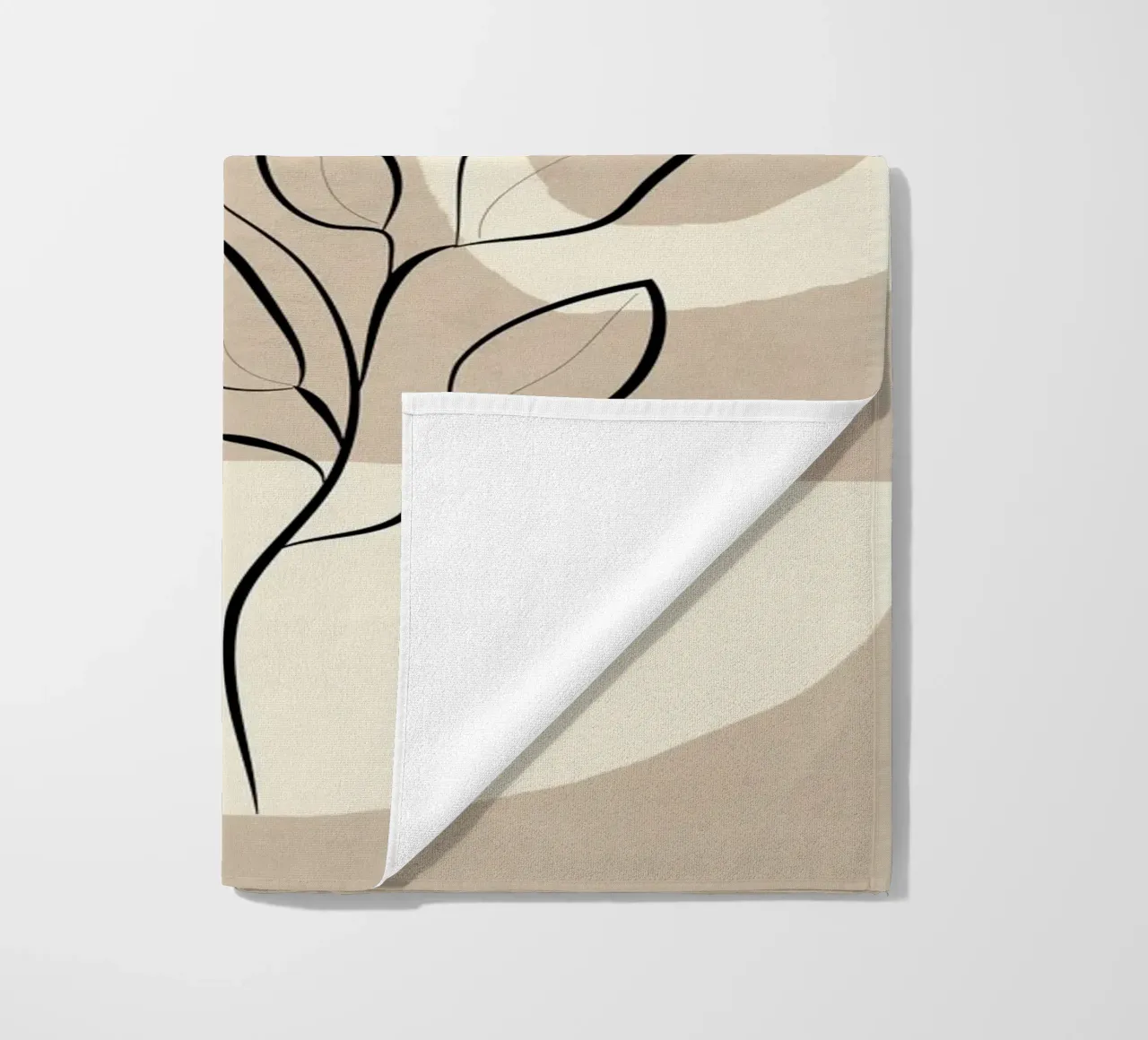 Abstract Minimal Plant 7 telo mare da cityart