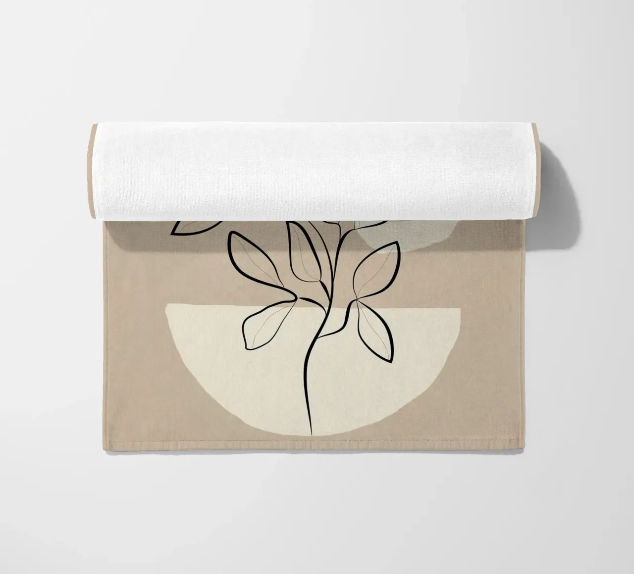 Abstract Minimal Plant 7 telo mare da cityart