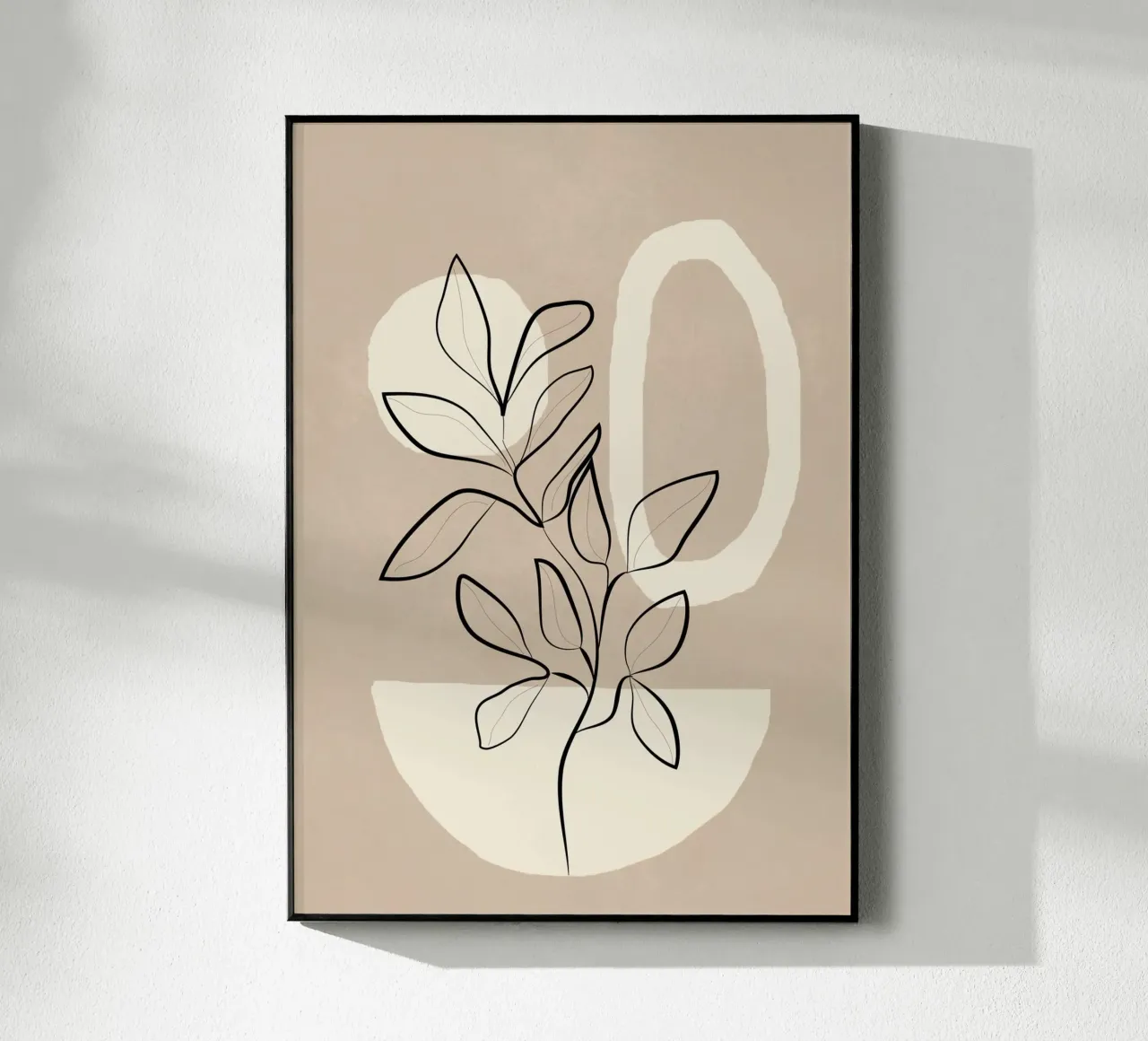 Abstract Minimal Plant 7 plexiglas de cityart