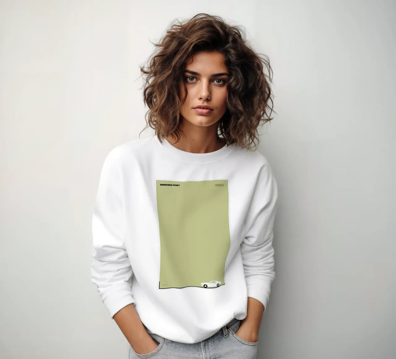 vanishing point sweatshirt van Marcin Plonka