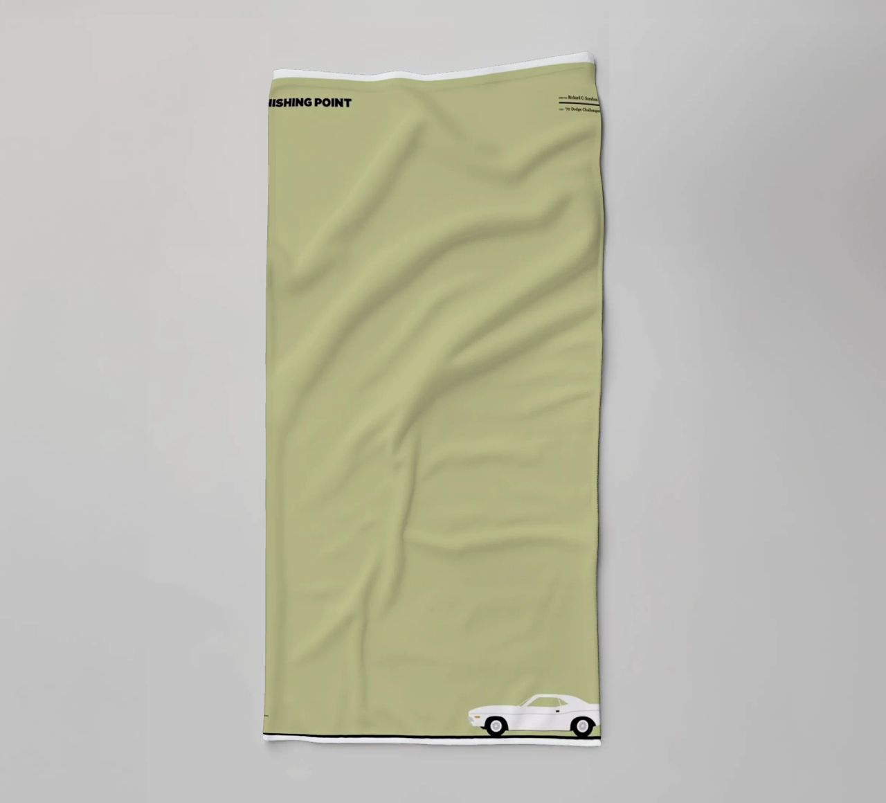 vanishing point towel by Marcin Plonka