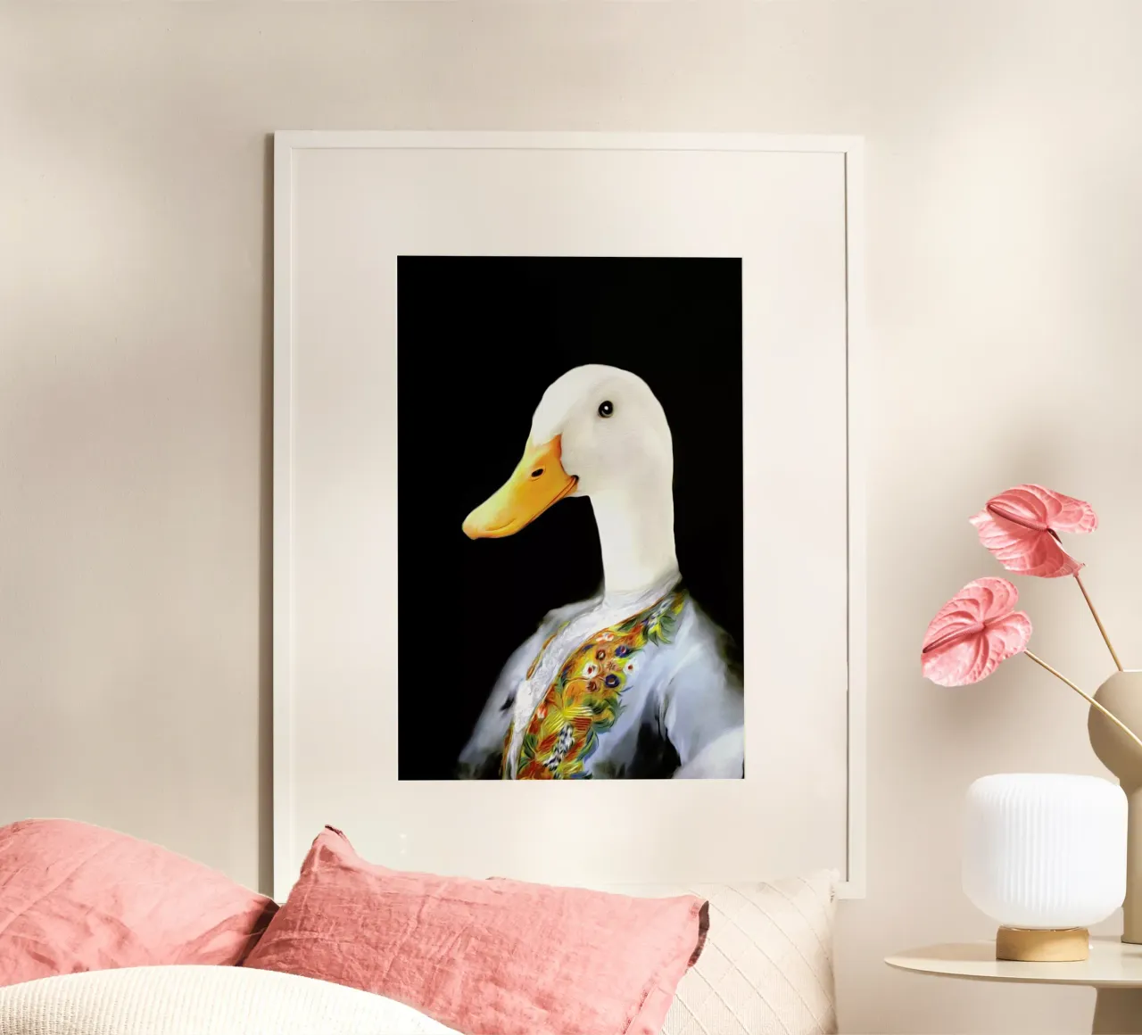 Edwin poster con telaio in plastica da Tein Lucasson