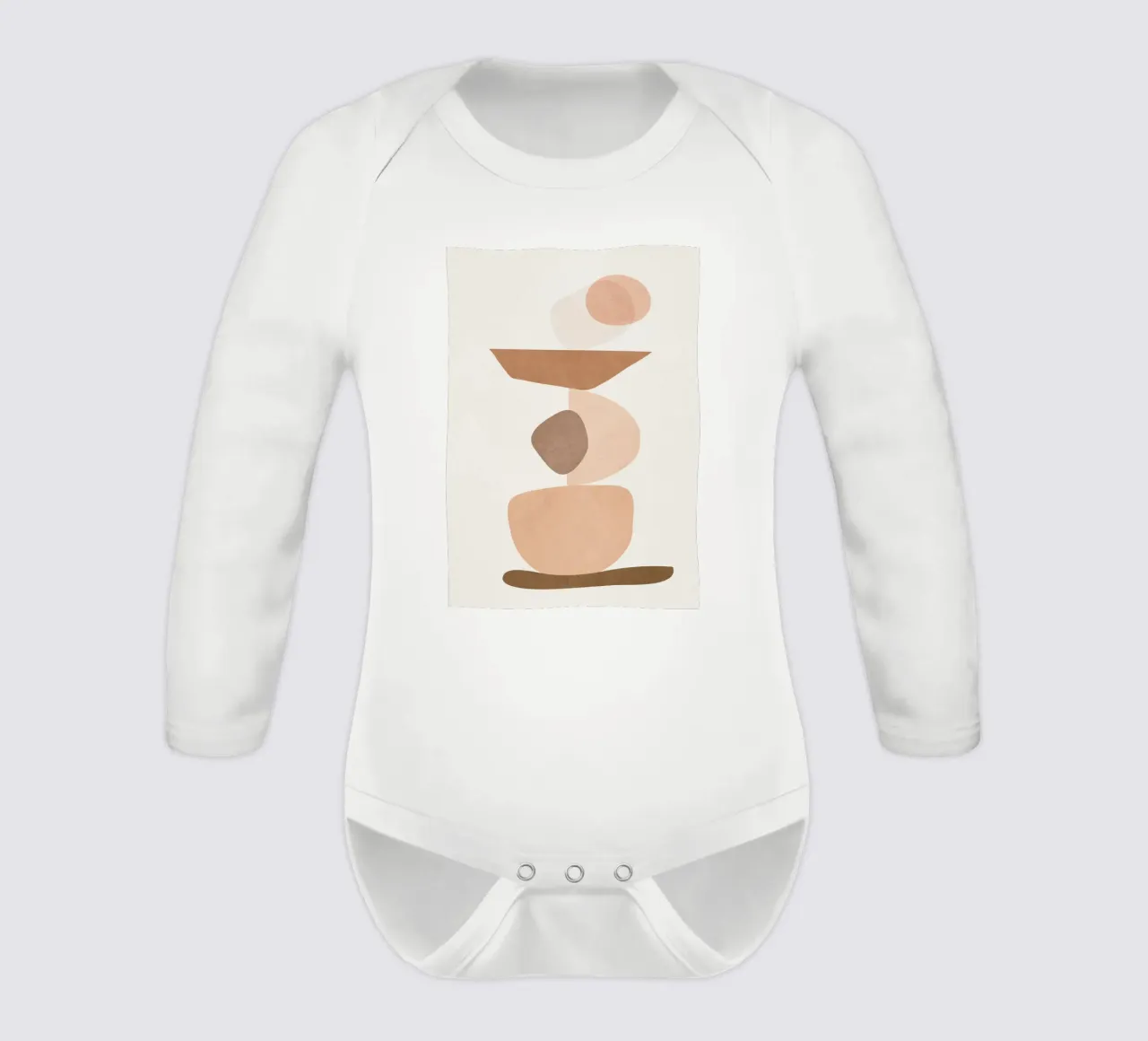 Balancing Elements II body neonato maniche lunghe da cityart