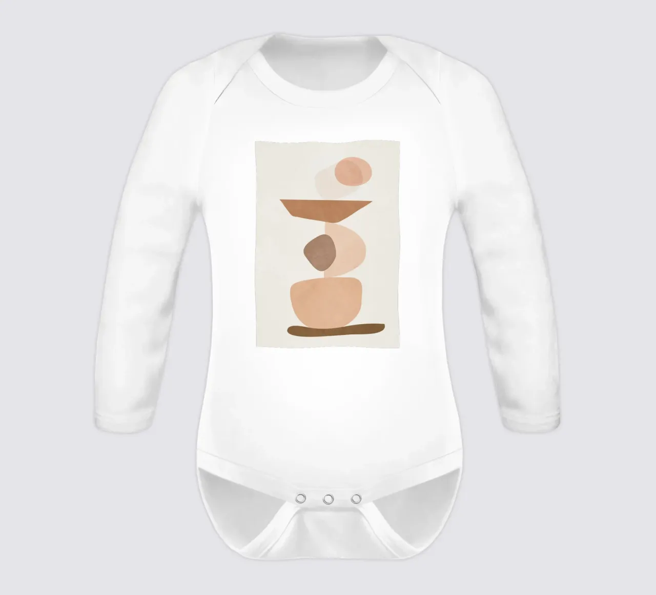 Balancing Elements II body neonato maniche lunghe da cityart