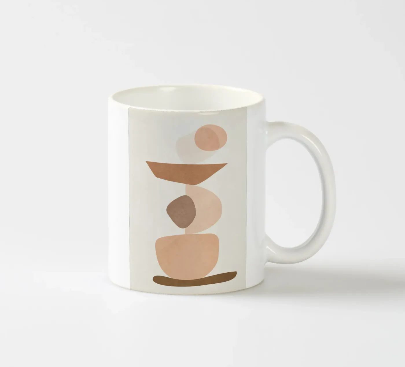 Balancing Elements II ceramic mug by cityart