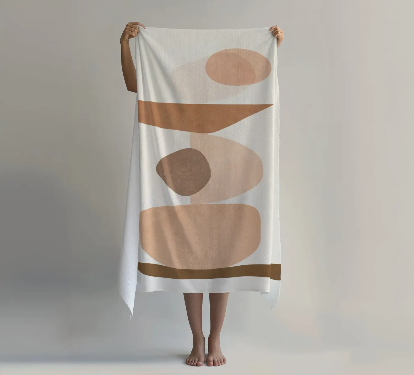 Balancing Elements II strandhanddoek van cityart