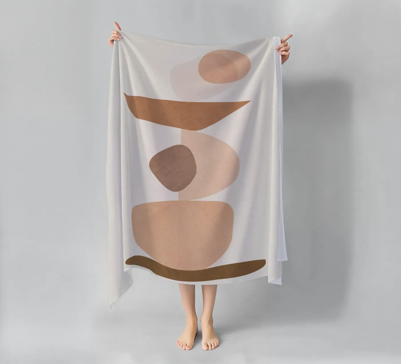 Balancing Elements II strandhanddoek van cityart