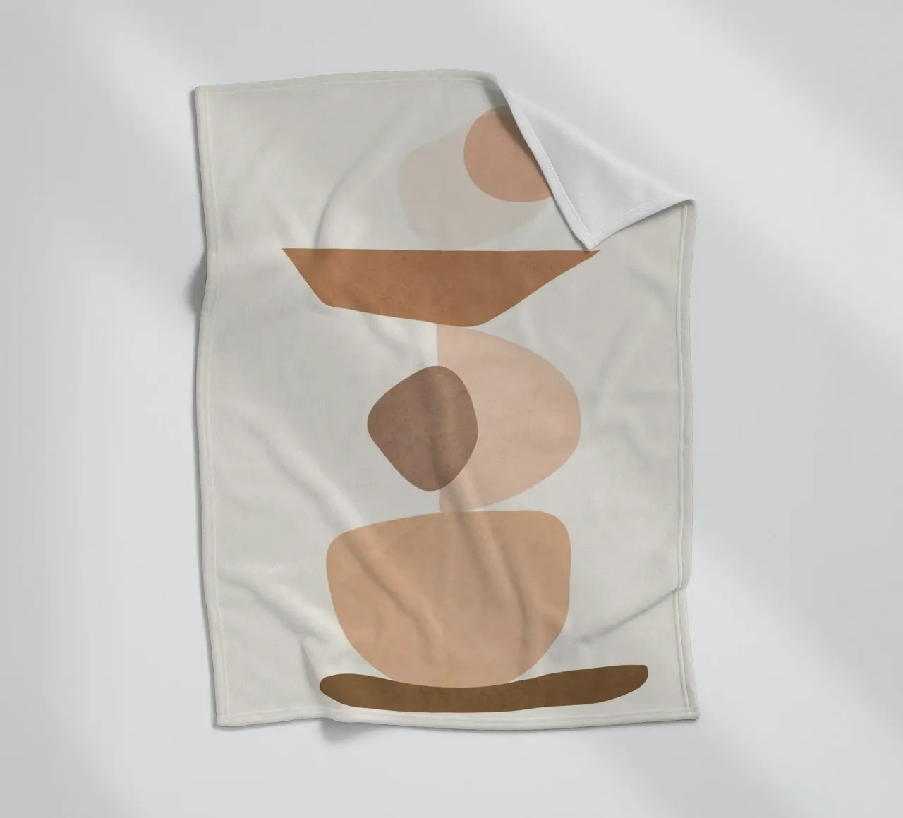 Balancing Elements II fleece blanket by cityart