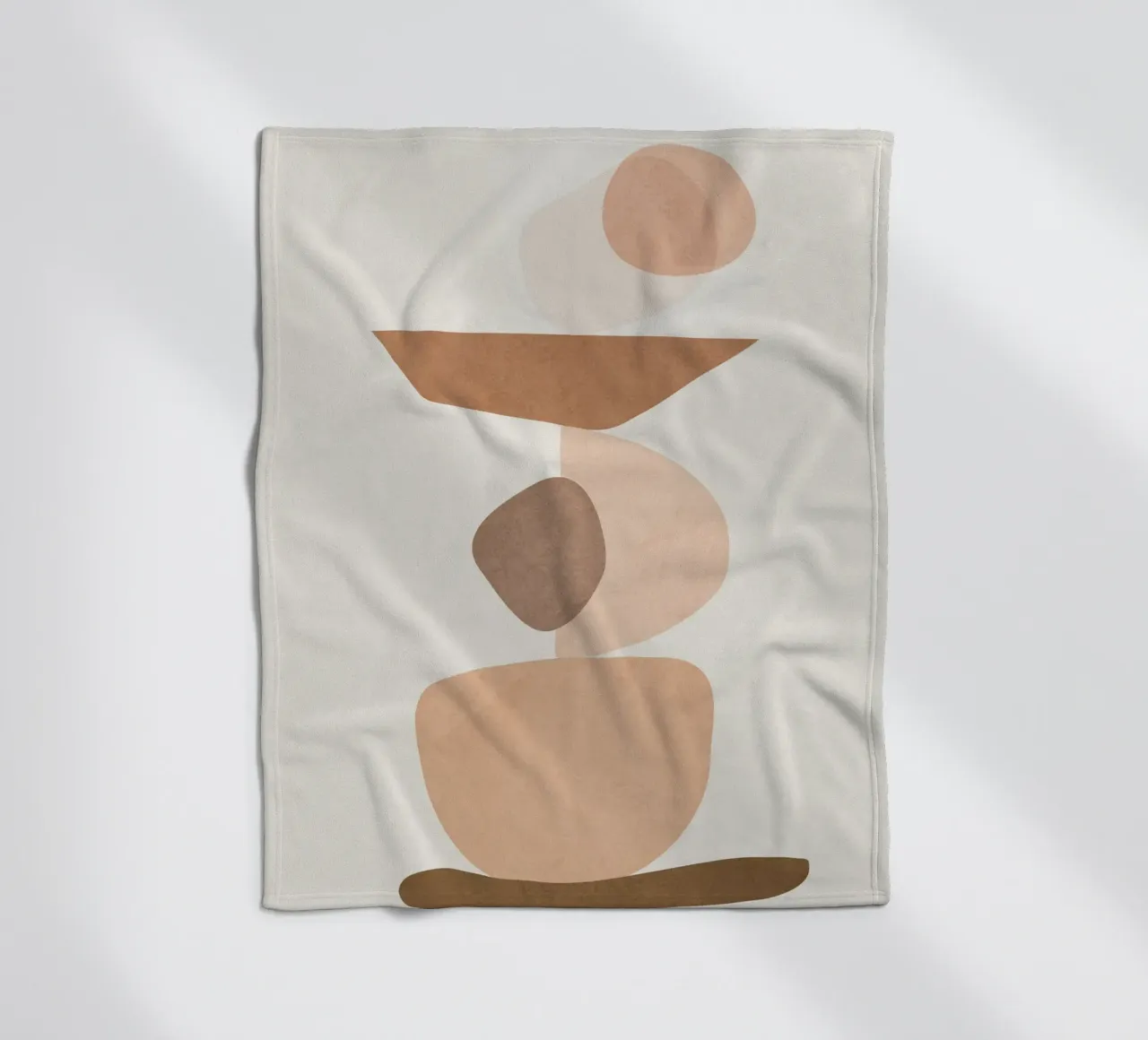 Balancing Elements II fleece blanket by cityart