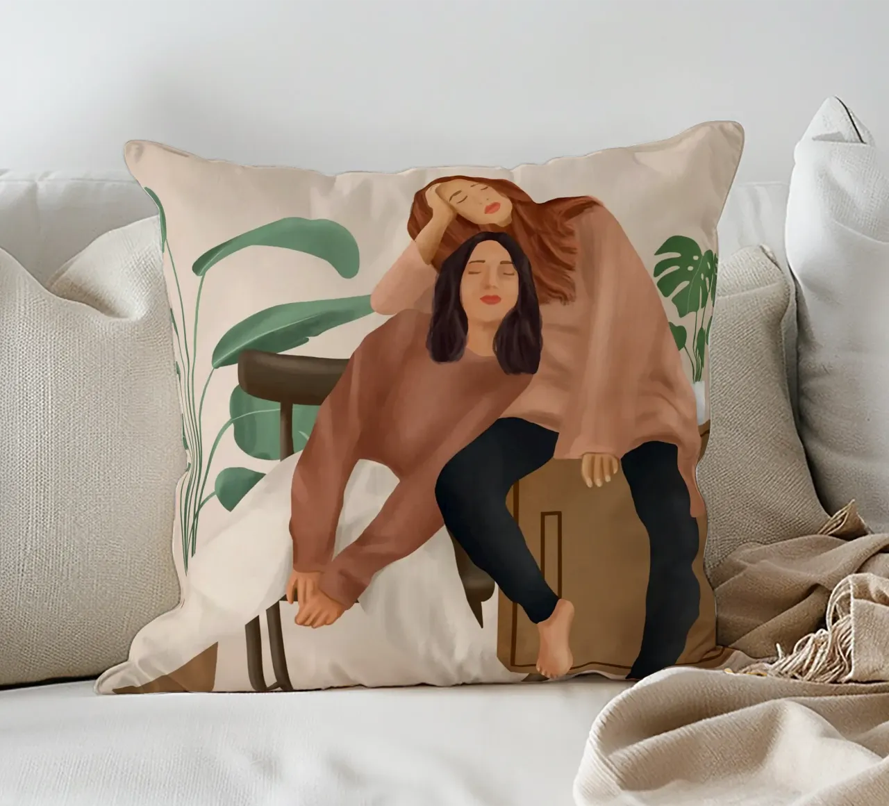 Ladies cuscino da cityart