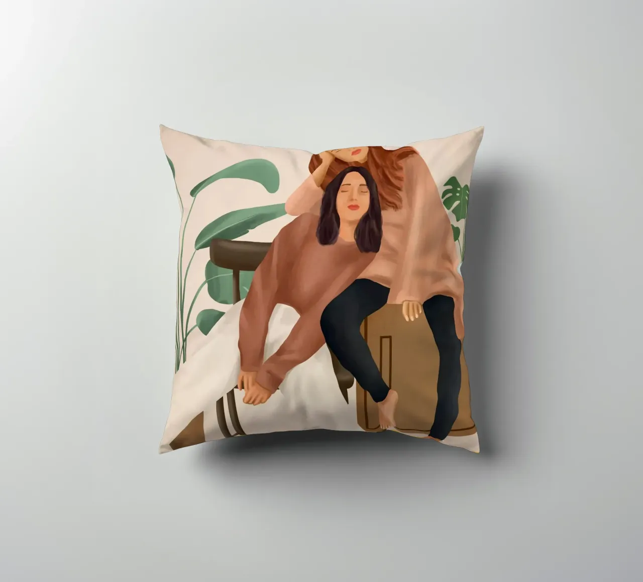 Ladies cuscino da cityart