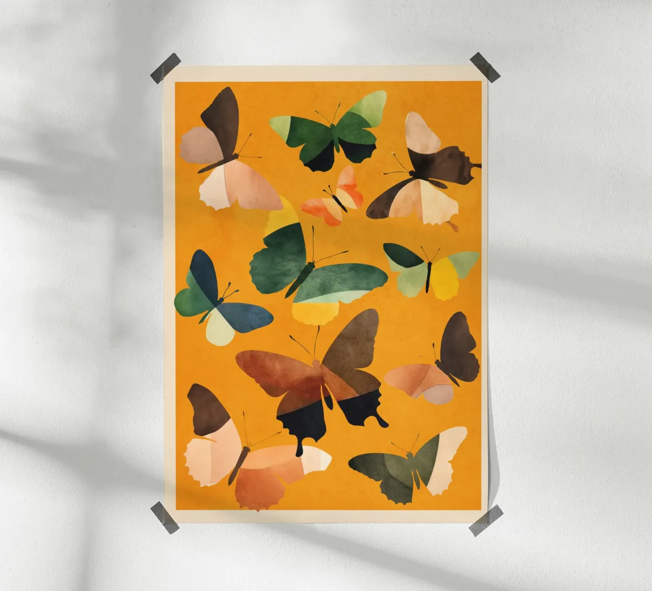 Beautiful Butterflies 3 carta hahnemühle da Nadjaa