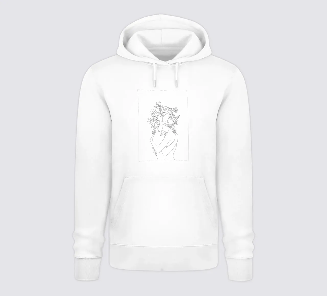 Blossom Hug felpa con cappuccio da Nadjaa