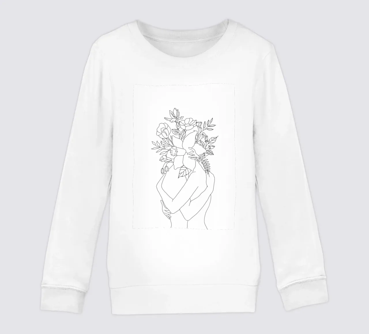 Blossom Hug felpa bambino da Nadjaa