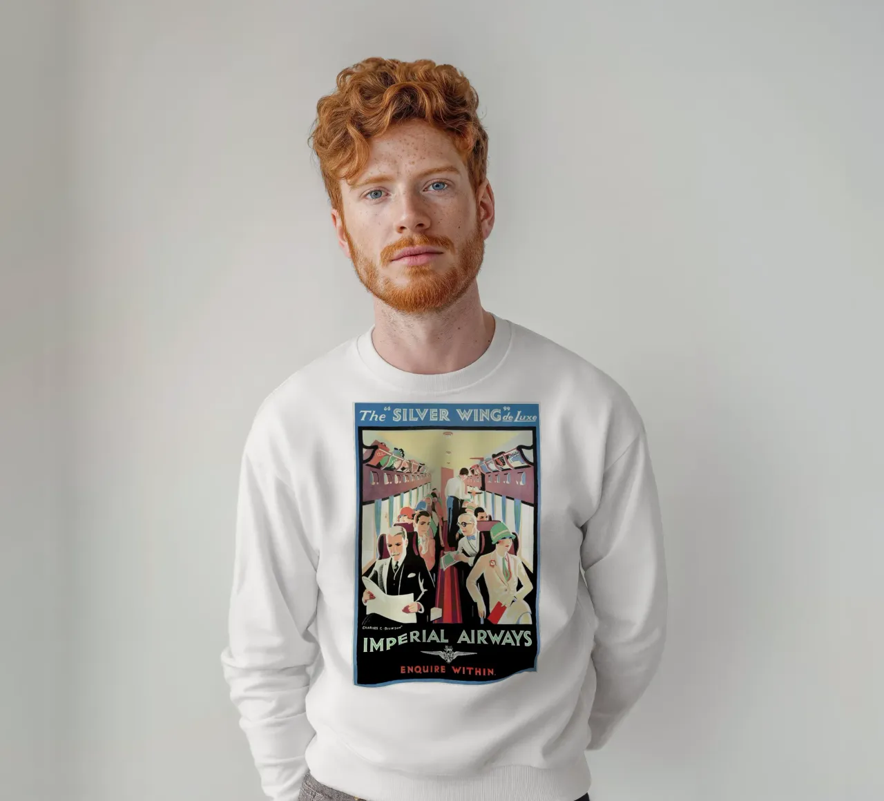 Charles C. Dickson - Imperial Airways felpa da ARTOTHEK