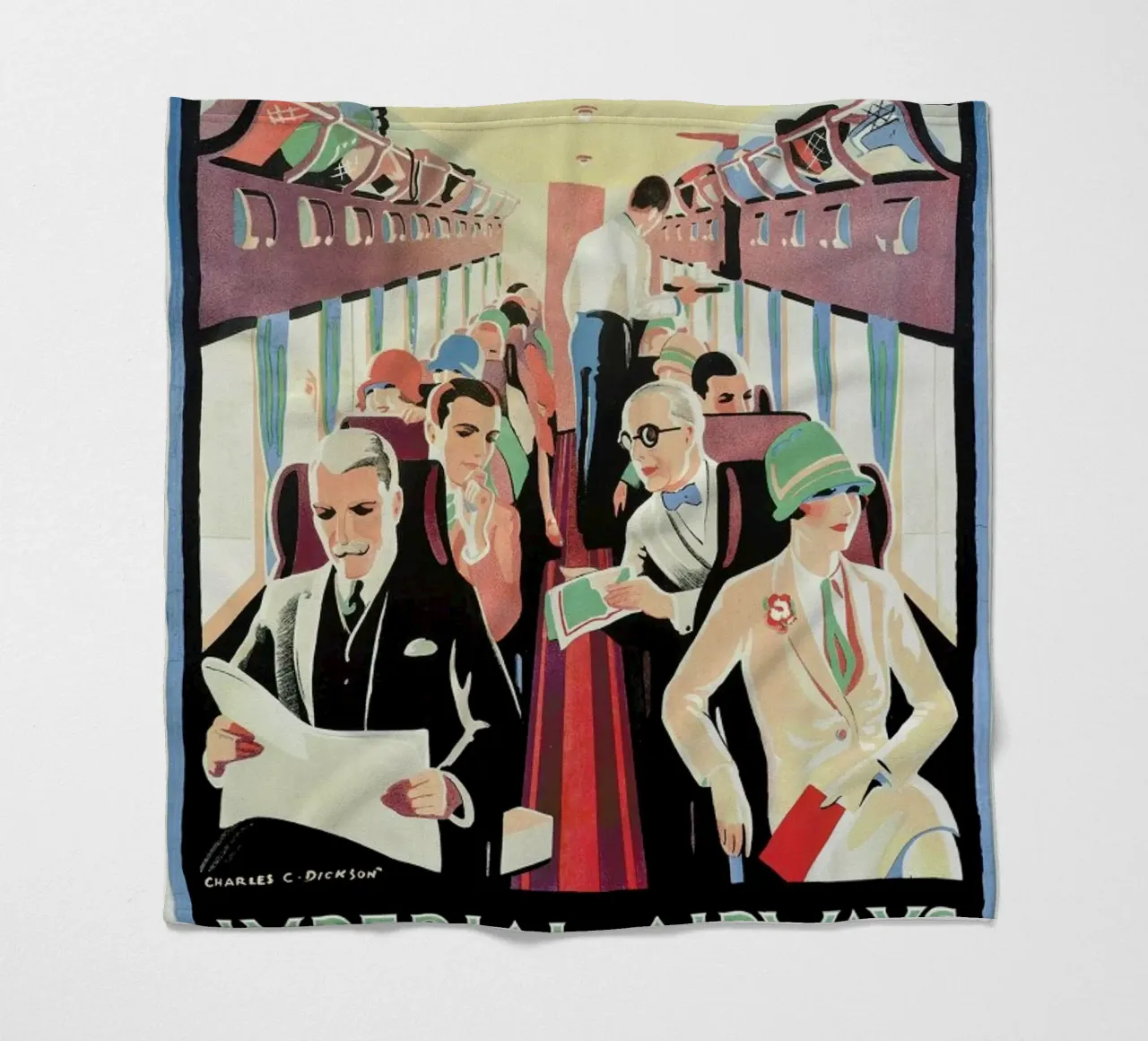 Charles C. Dickson - Imperial Airways coperta in pile da ARTOTHEK