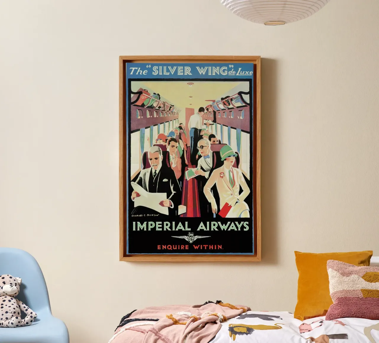 Charles C. Dickson - Imperial Airways canvas van ARTOTHEK