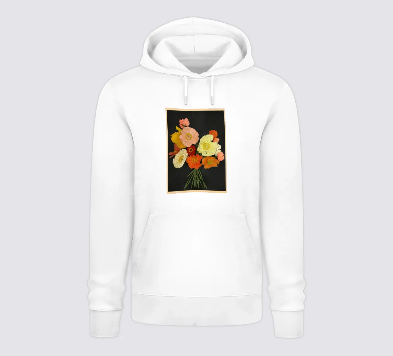 Bountiful Bouquet I felpa con cappuccio da Nadjaa