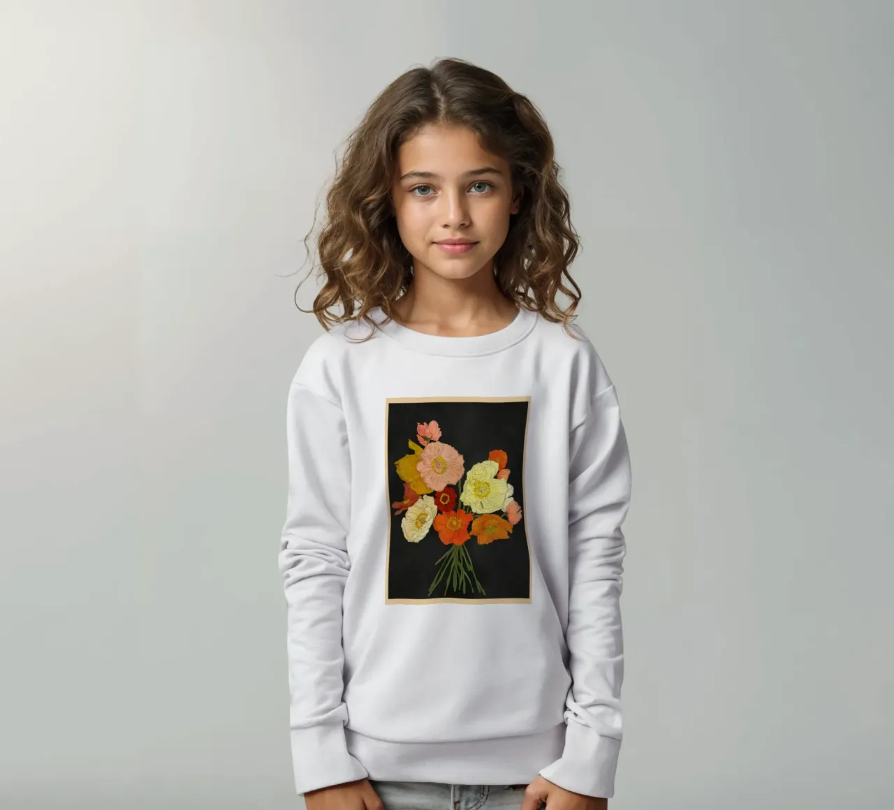 Bountiful Bouquet I felpa bambino da Nadjaa