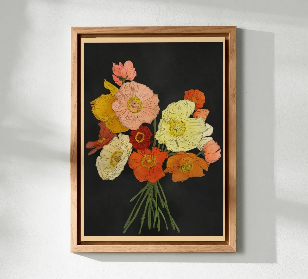 Bountiful Bouquet I alluminio dibond da Nadjaa