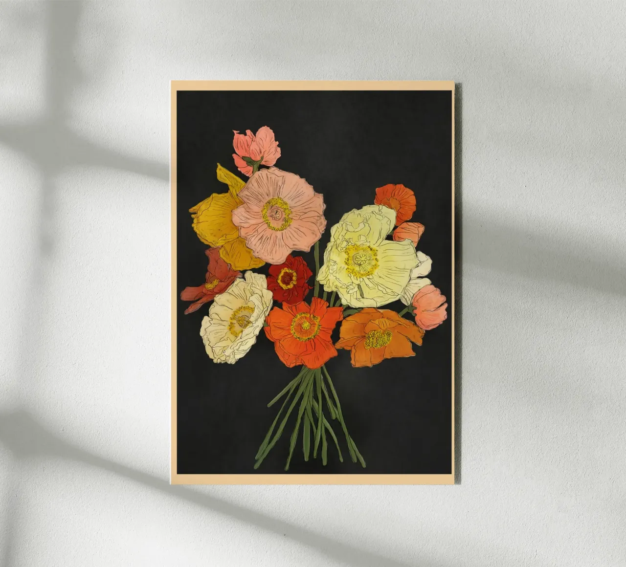 Bountiful Bouquet I alluminio dibond da Nadjaa