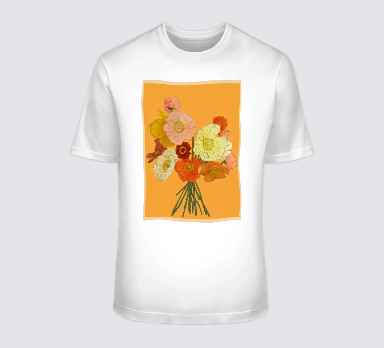 Bountiful Bouquet II T-Shirt von Nadjaa