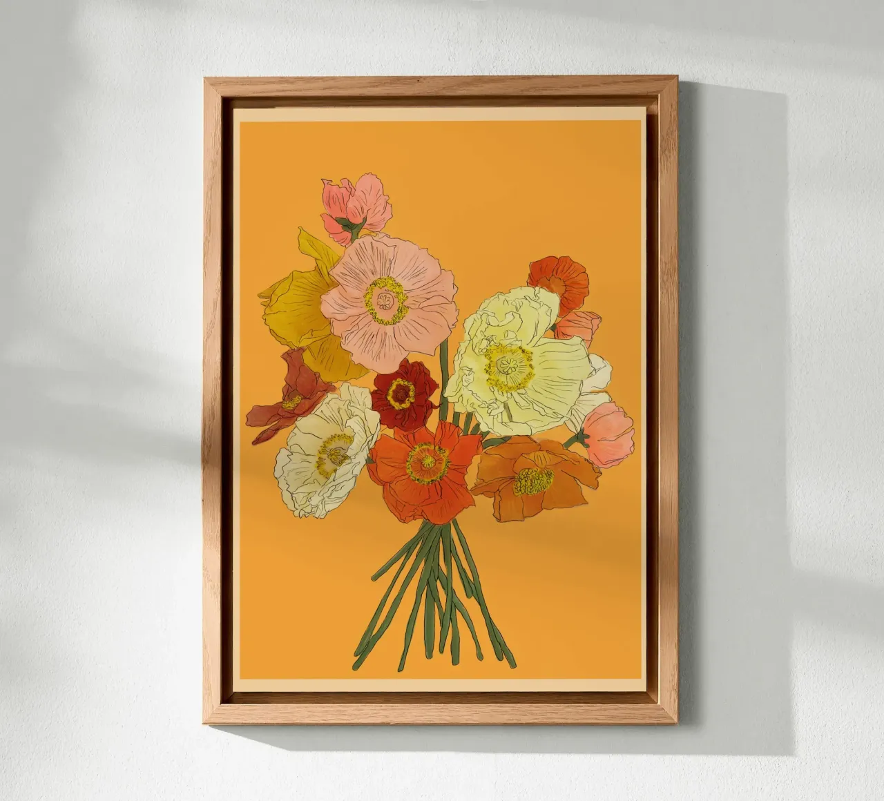 Bountiful Bouquet II alluminio dibond da Nadjaa