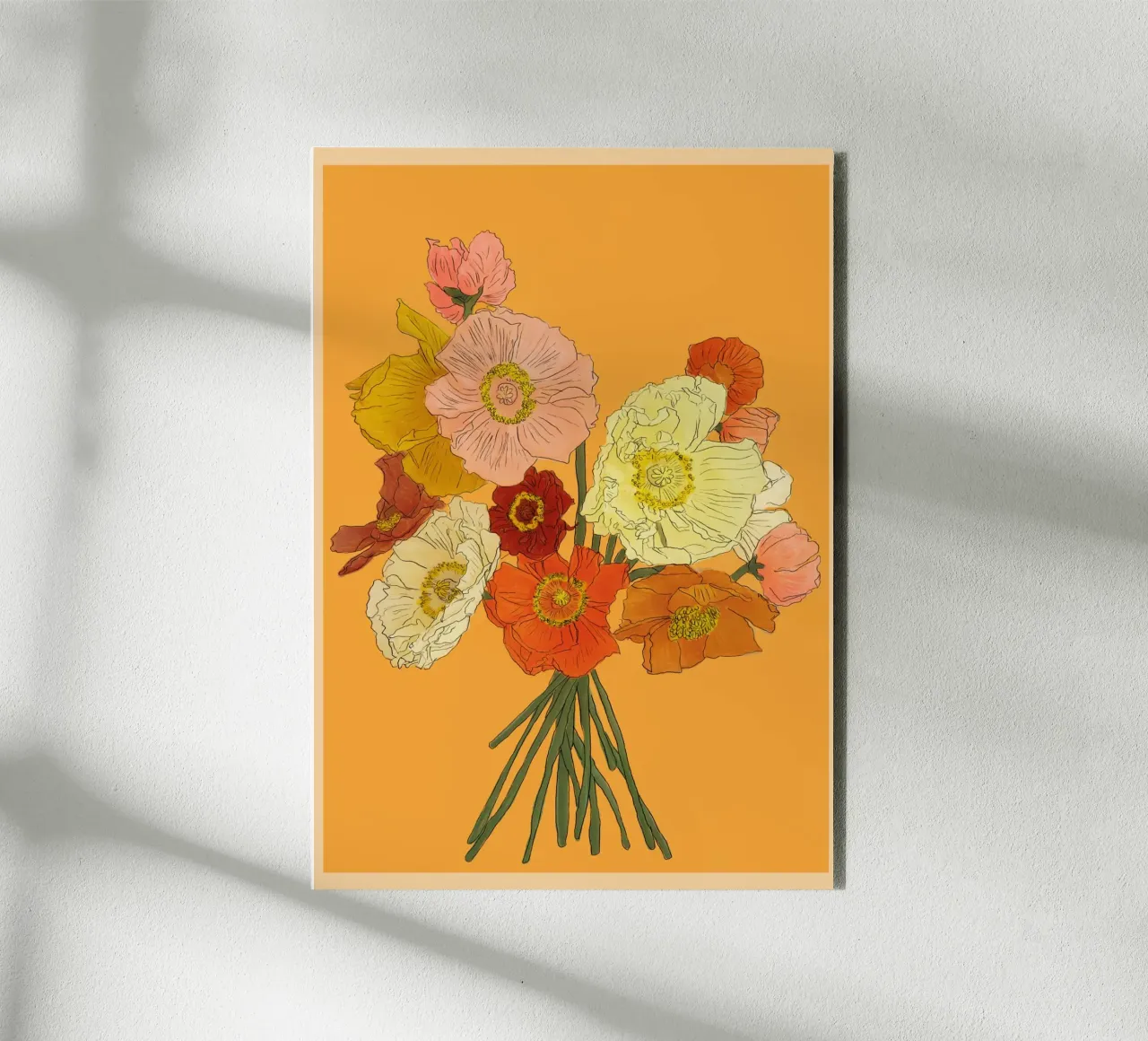 Bountiful Bouquet II alluminio dibond da Nadjaa