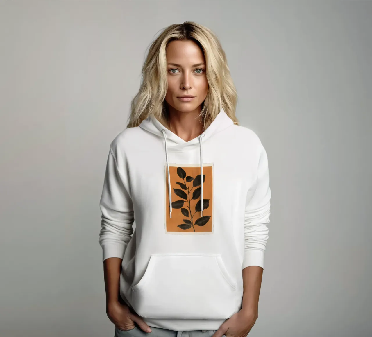 Branch 3 felpa con cappuccio da Nadjaa