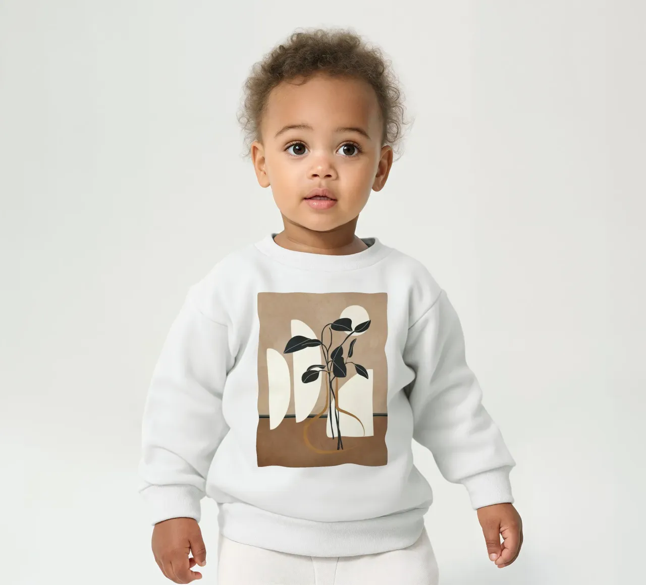 Branches in the Vase 1 felpa neonato da Nadjaa