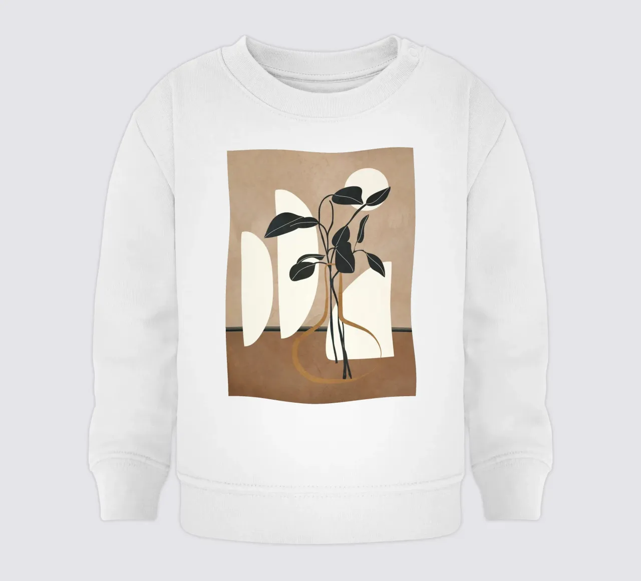 Branches in the Vase 1 felpa neonato da Nadjaa