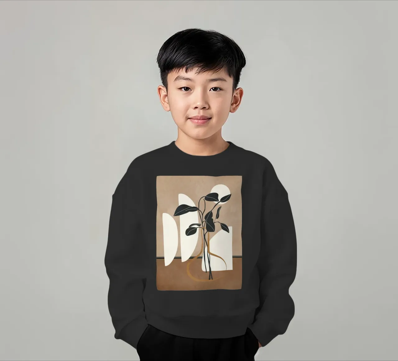 Branches in the Vase 1 felpa bambino da Nadjaa