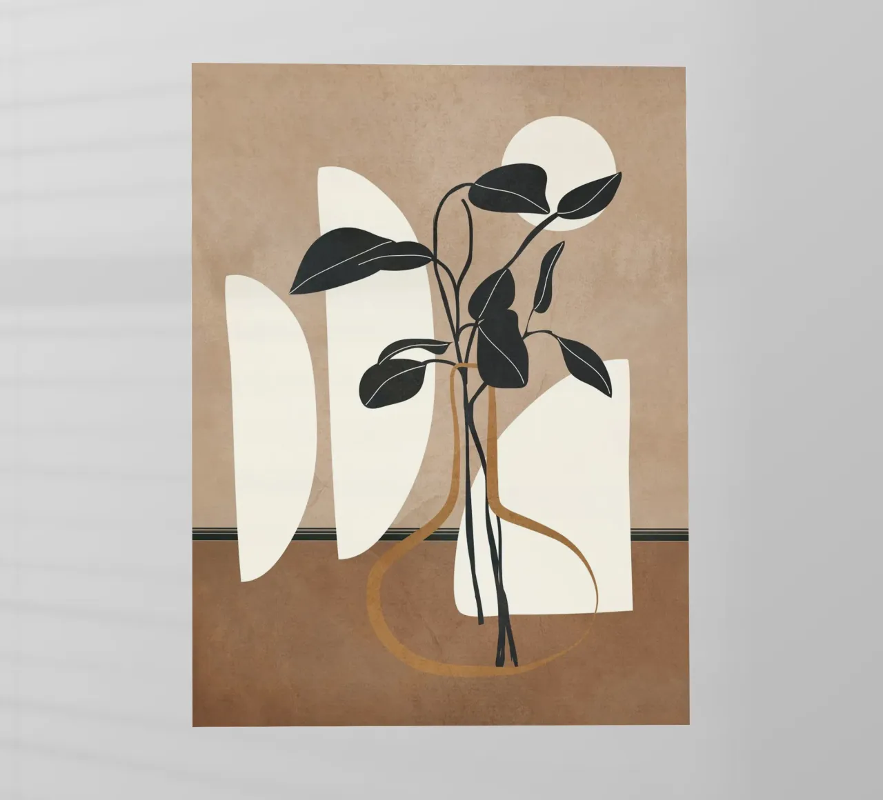 Branches in the Vase 1 pellicola backlit da Nadjaa