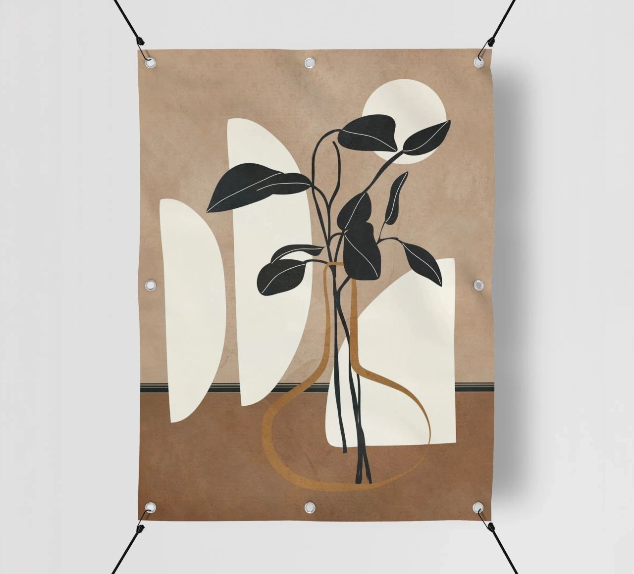 Branches in the Vase 1 telo in pvc da Nadjaa