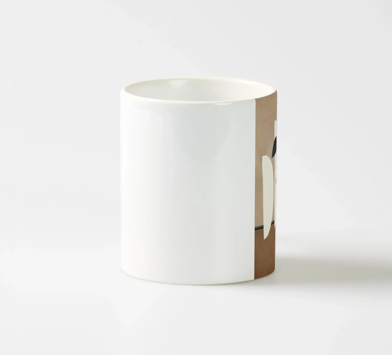 Branches in the Vase 1 Keramik Tasse von Nadjaa
