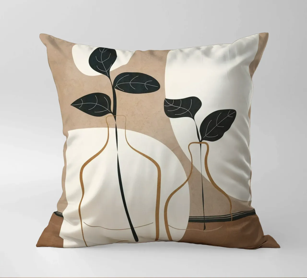 Branches in the Vase 2 cuscino da Nadjaa