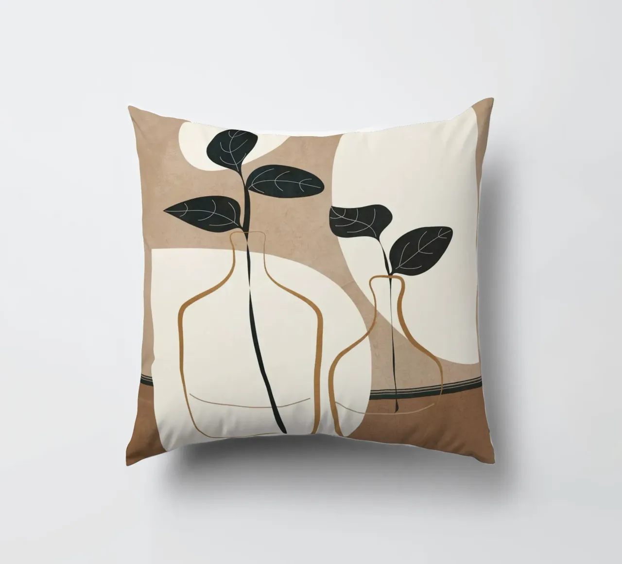 Branches in the Vase 2 cuscino da Nadjaa