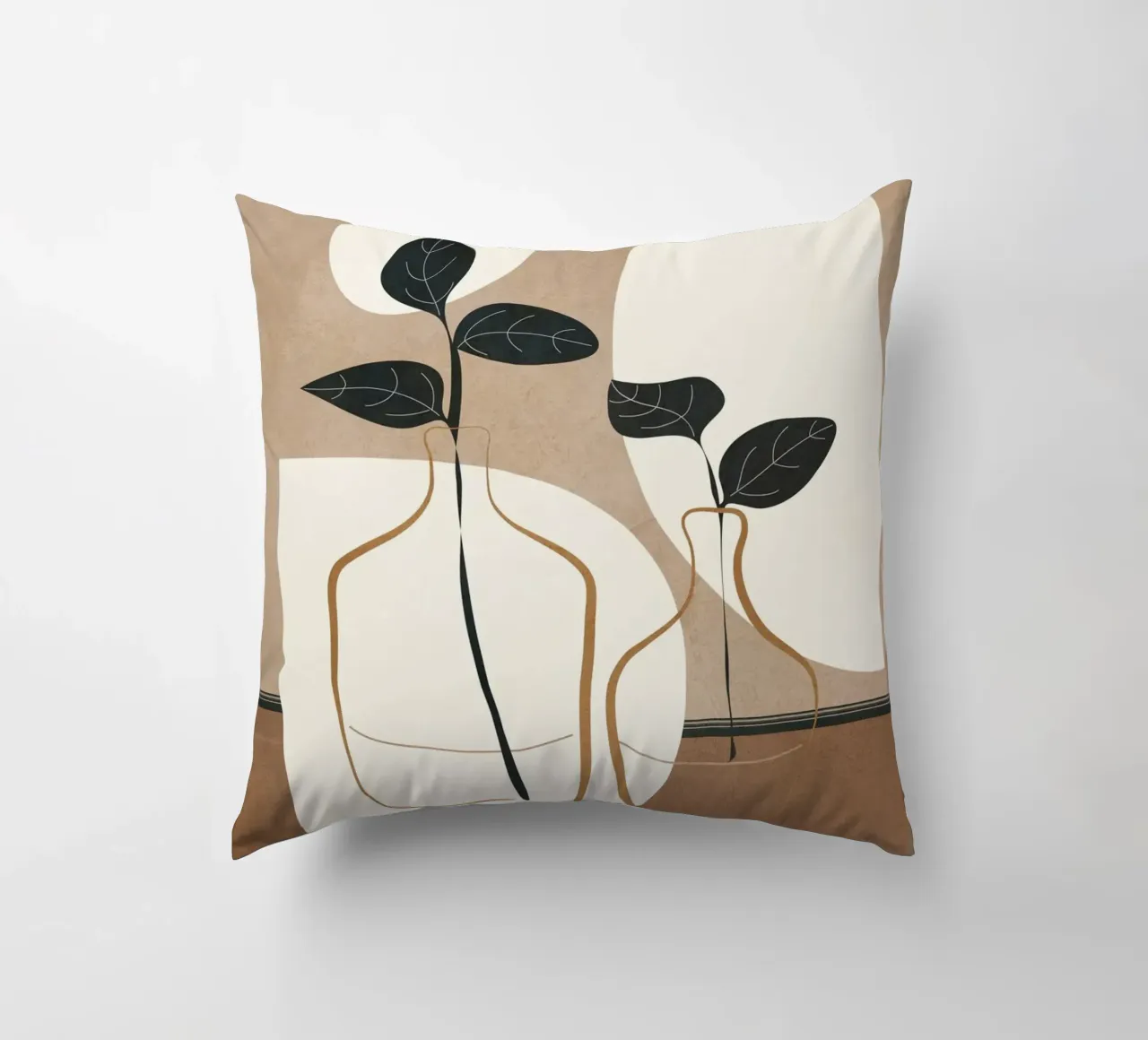 Branches in the Vase 2 cuscino da Nadjaa
