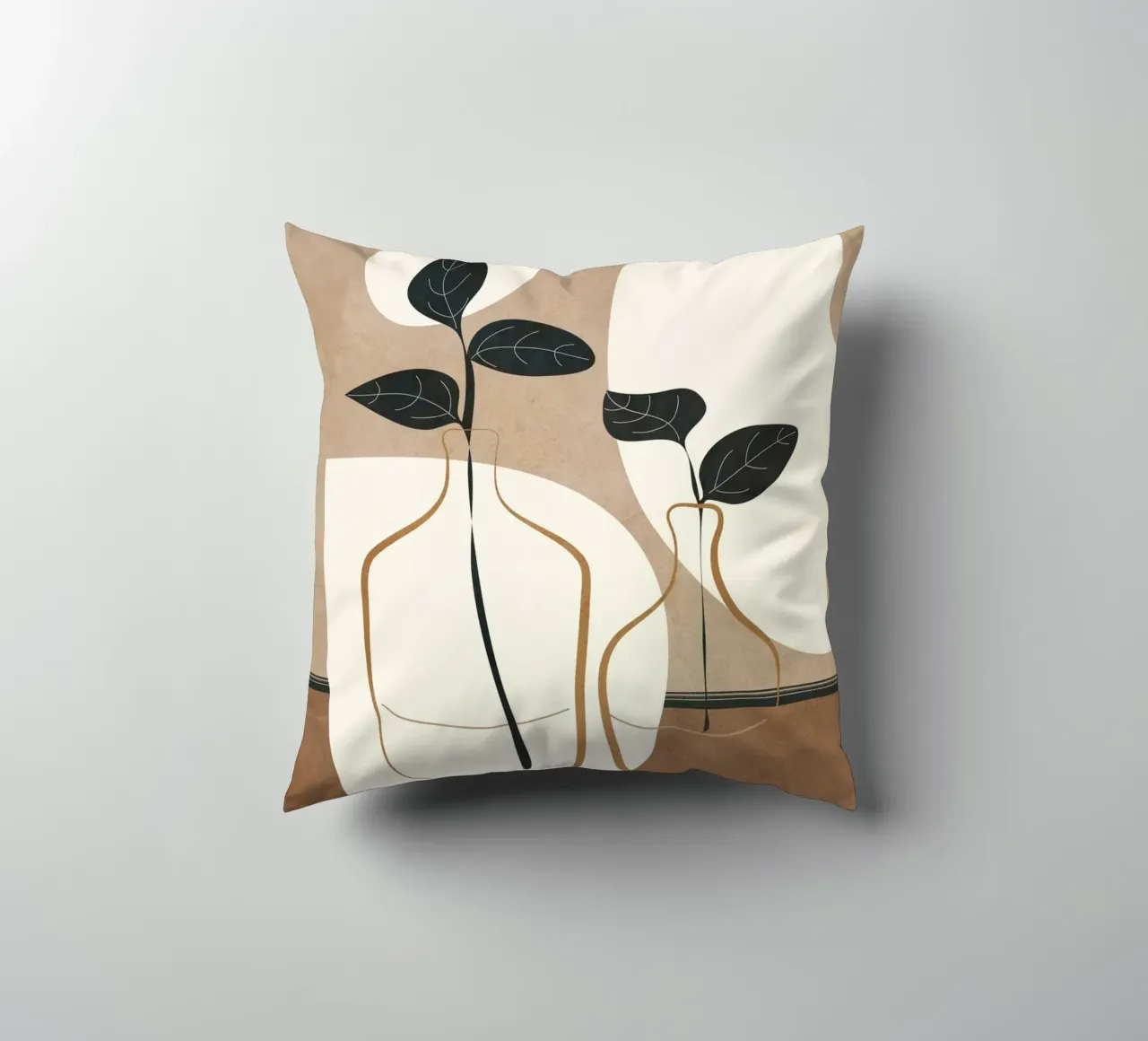 Branches in the Vase 2 cuscino da Nadjaa