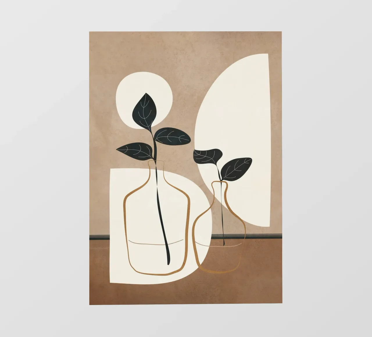 Branches in the Vase 2 telo in pvc da Nadjaa