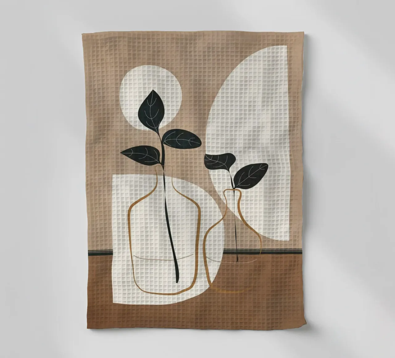 Branches in the Vase 2 canovaccio da cucina da Nadjaa