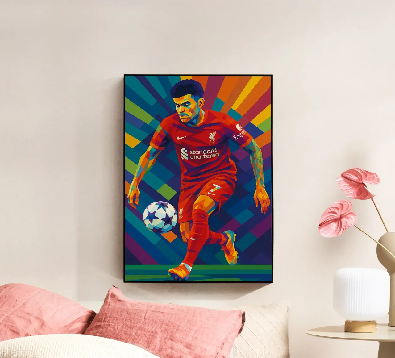 Luis Díaz plexiglass da HopeStudio
